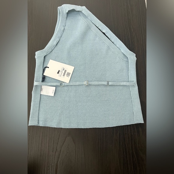 JACQUEMUS LA MAILLE ASCU TOP BLUE GREY - Picture 9 of 9